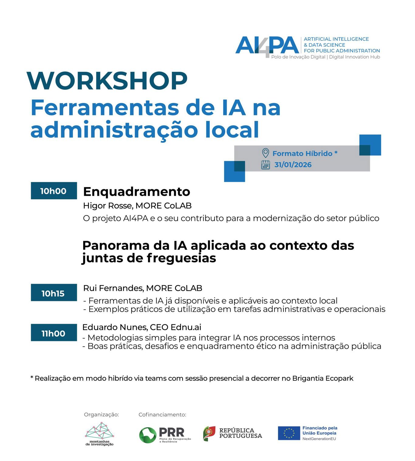 Ferramentas de IA na Administração Local